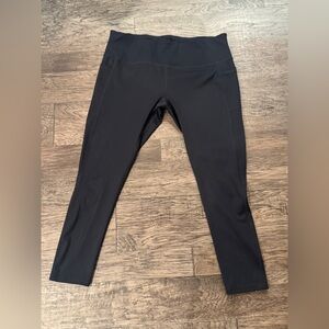 Black High-Waisted Leggings by Outfitt Sz XXL